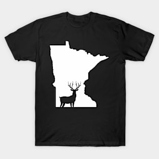 Vintage Minnesota Deer Hunting Aesthetic T-Shirt